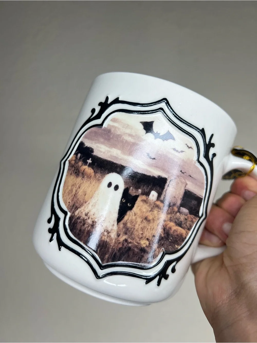 NEW Spooky Street Ghost Portrait Halloween Mug